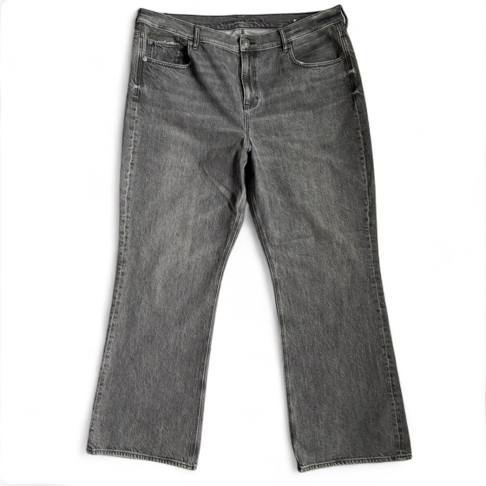 American Eagle Outfitters Charcoal Flare Jeans US20